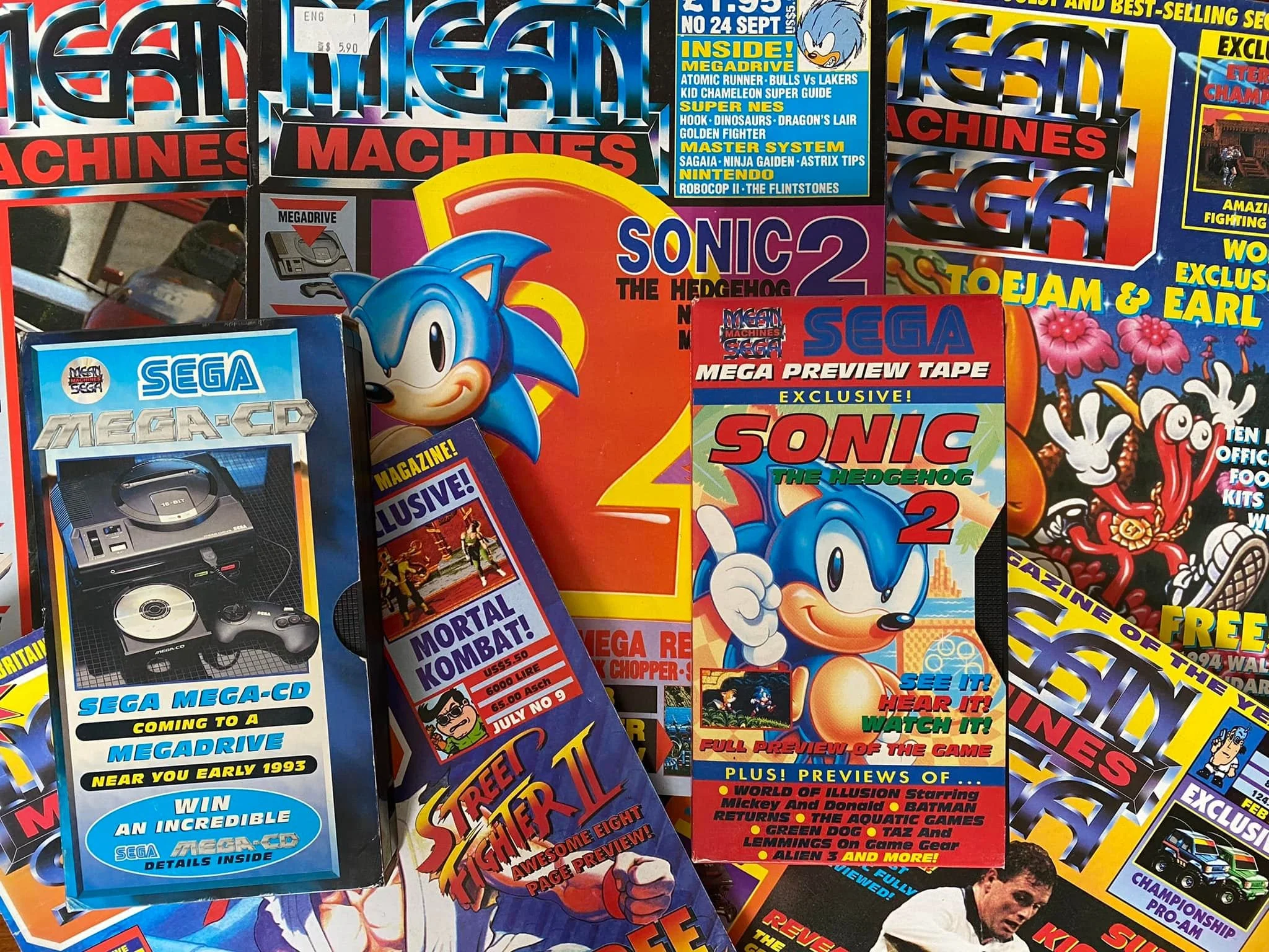 mean machines sega vhs video promo — Forgotten Worlds